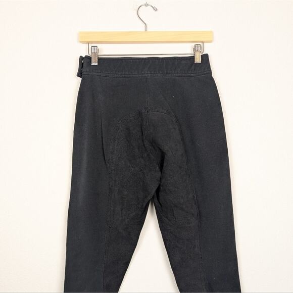 ROMFH Black Full Seat Equestrian Riding Breeches Size 28 - Picture 4 of 9